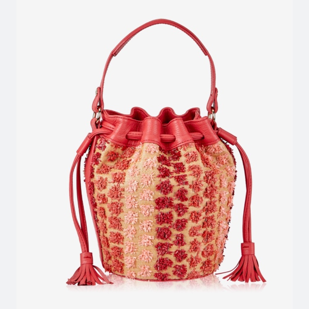 New with Dust Bag: GiGi New York Mini Genevieve Bucket Bag